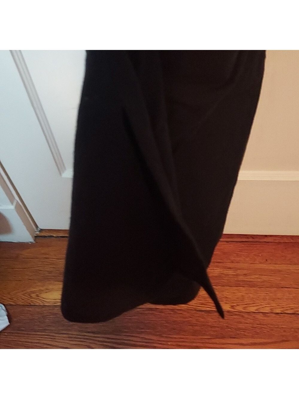 Compania Fantastica Black Dress With Waist Slits In Black - Picture 15 of 16